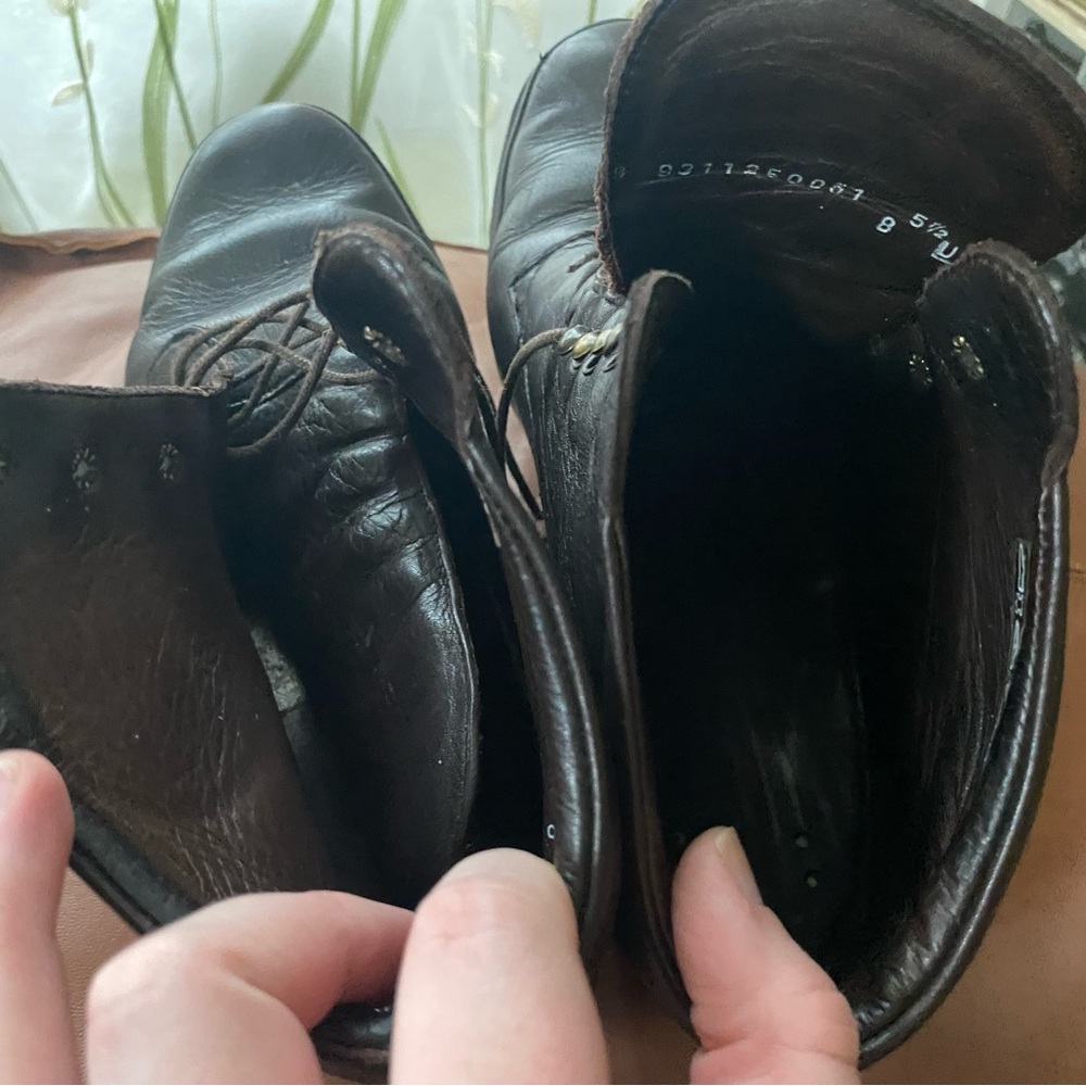 Mephisto | Brown Lace-up Booties - Picture 6 of 7